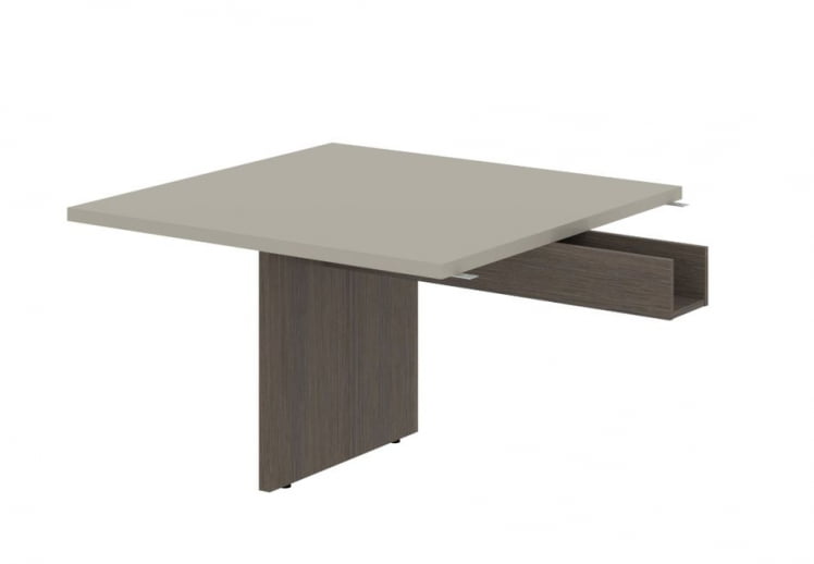 Стол для заседаний приставной ВЕЛИОН ВФCТ 1212.1 Аметист Дуб Сильвер / VELION VFCT_0