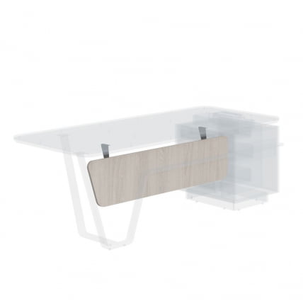 Фронтальная панель левая Лине СФ-577602 Дуб серый Черный графит / Line_0