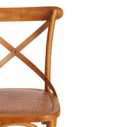 Стул CРОСС (мод.CБ2001) дерево береза, 49.5*53.5*87, Груша (№3) / CROSS (mod.CB2001)_5