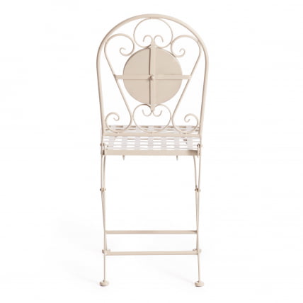 Стул Сеcрет де Маисон ВИCЕНЗА (мод. ПЛ08-7451РВ) металл, 36*35*91 см, белый/плитка калейдоскоп / Secret de Maison VICENZA (mod. PL08-7451RV)_3