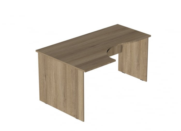 Стол компьютерный угловой Р.СКУ-16 (левый) Крафт золотой_0