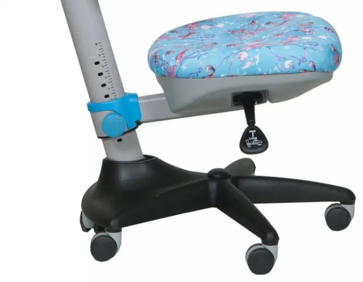 Кресло детское Бюрократ КД-2 БЛ/акуа / KD-2 BL/aqua_4