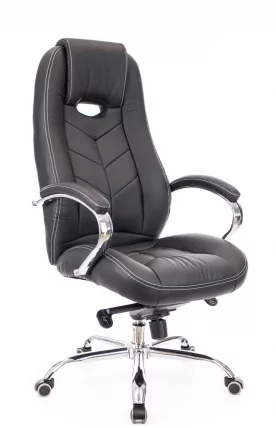 Кресло руководителя Дрифт М экокожа Черный / Drift M_0