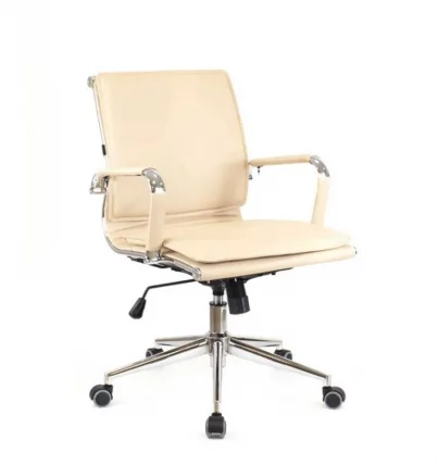 Кресло для персонала Нерей ЛБ Т Экокожа Бежевый / Nerey LB T_0