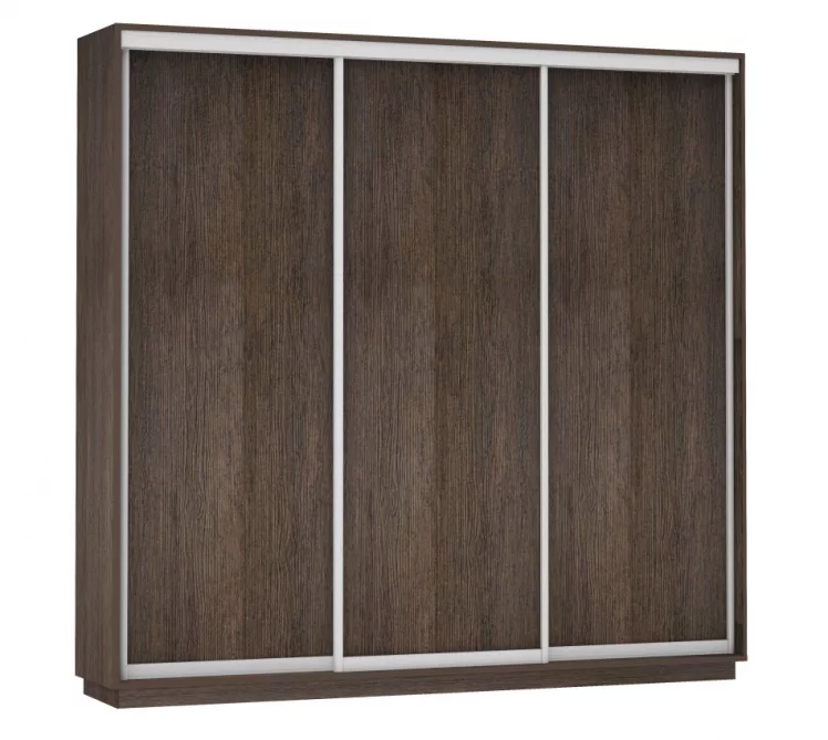 Шкаф-купе трехдверный Экспресс Трио Элемент 2400х2400х Дуб венге / 2400х2400h_0