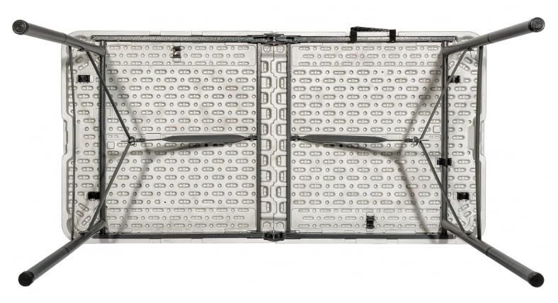 Стол складной чемодан пластиковый Кейт 120, стальной каркас, полиэтилен высокой плотности (ХДПЕ) / (HDPE)_2