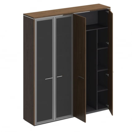 Шкаф комбинированный ВЕЛАР ВЛ 357 ДТ Дуб табачный / VELAR_1