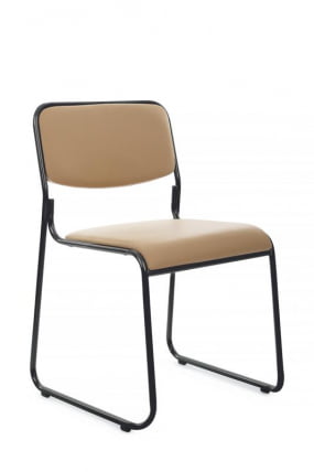 Кресло Никс РCХ ОМКЛ-02Б Бежевый/Металл Черный / Nix RCH OMKL-02B_0