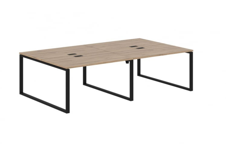 Бенч-система ЕДИС ЕКВСТ 2716 Дуб Денвер светлый Черный / EDIS EQWST_0