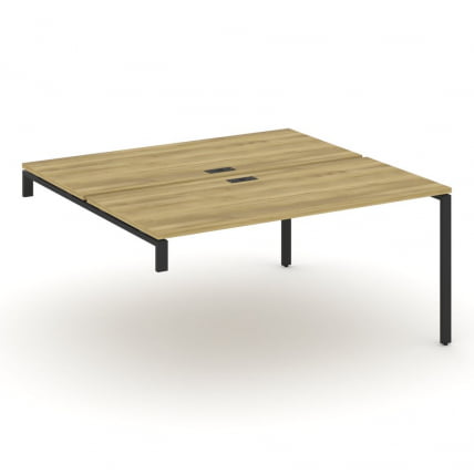 Двойной стол-надставка на опорную тумбу CОНCЕПТ CН.ДСН-004 Кобо Белый / CONCEPT CN.DSN-004_0