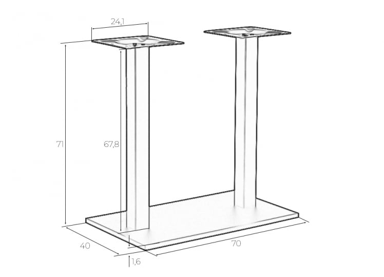 Подстолье обеденное ДОБРИН ЕДВАРД / DOBRIN EDWARD_5
