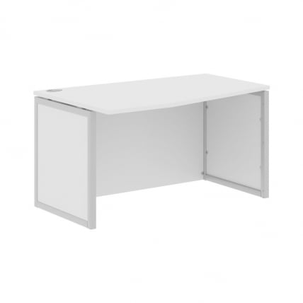 Стол письменный левый КСТЕН-КП КСКПCТ 149Х Л Белый Серый / XTEN-QP XQPCT 149H L_0