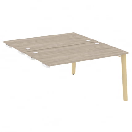 Стол-приставка двойной к опорным элементам ОНИКС ВООД ОВ.Д.СПР-3.8 Дуб Аттик/Светлый / ONIX WOOD OW.D.SPR-3.8_0