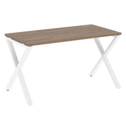 Стол рабочий ЛОФТ ВР.Л-СРКС-3.7 Металл белый Дуб Аризона / LOFT VR.L-SRX-3.7_0