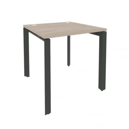 Стол рабочий на П-образном м/к ОНИКС О.МП-СП-0.8 Дуб Аттик/Антрацит / ONIX O.MP-SP-0.8_0