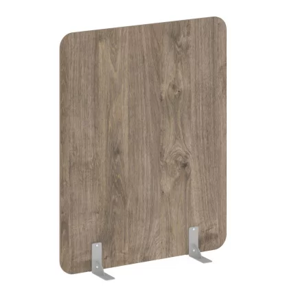 Перегородки на металлических опорах на фетровых подпятниках Р-лине ДП.Ф-120-150 Тиквуд Темный / R-line DP.F-120-150_0