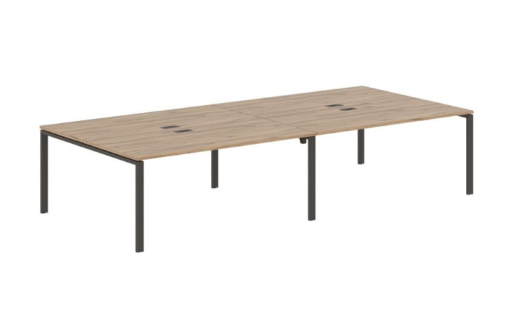 Бенч-система 4-местная ЕДИС ЕУВСТ 3516 Дуб Денвер светлый Мокко / EDIS EUWST_0