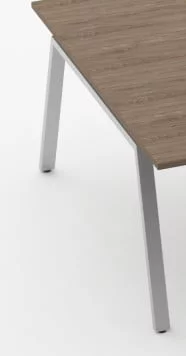 Л-образный металлический каркас с траверсами Дека 74.145.10 К Металлик матовый муар / Deka_0