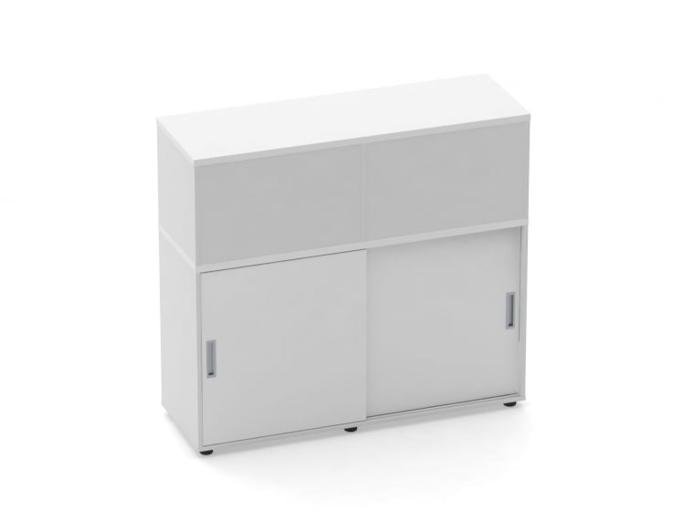 Тумба комбинированная высокая для рабочего модуля Дека 9.04.125 Белый / Deka_0