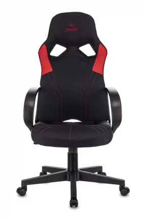 Геймерское кресло Бюрократ ЗОМБИЕ РУННЕР Черный-красный / ZOMBIE RUNNER_1