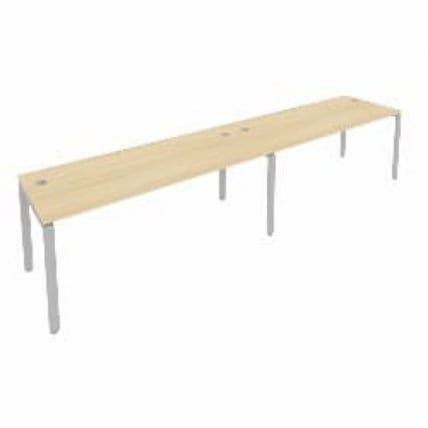 Рабочая станция на 2 раб.места Метал Сйстем Б.СМ-2.5 Акация/Серый / Metal System_0