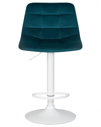Стул барный ДОБРИН ТАИЛОР ВХИТЕ Морской волны велюр МДЖ9-99 / DOBRIN TAILOR WHITE MJ9-99_5