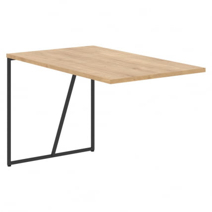 Брифинг-приставка ЛОФТИС ЛБ 1270 Дуб Бофорд/Черный / LOFTIS LB_0