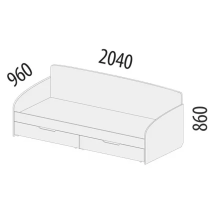 Кровать Аляска 501.11_9