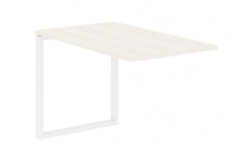 Брифинг-приставка ЕДИС ЕКБ 1167 Ясень Траун Белый / EDIS EQB_0