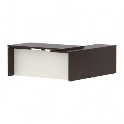 Стол руководителя левый Торр ЛУКС ТЛCТ 1820 Л Венге Магия Латте / Torr LUX TLCT L_0