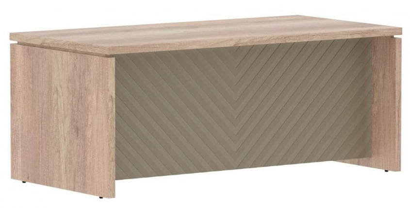 Стол руководителя Торр ЛУКС ТЛСТ 189Х Дуб Каньон Капучино / Torr LUX TLST 189H_0