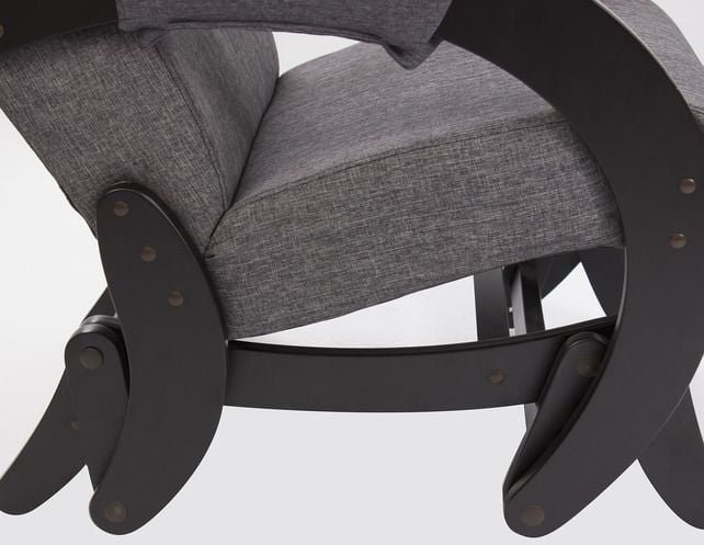 Кресло-качалка Модель 68 М (Венге/Верона Бровн) / (Venge/Verona Brown)_2