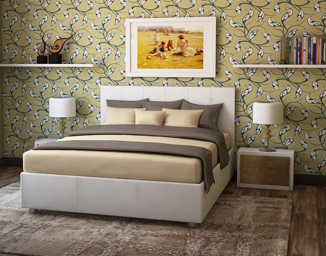 Кровать ДЖулиа Бежевый / Julia_0