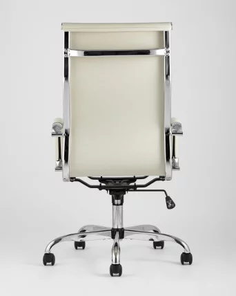Кресло руководителя ТопЧаирс Ситй Бежевое / TopChairs City_4