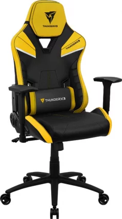 Геймерское кресло ТхундерКС3 ТC5 Бумблебее Йеллов / ThunderX3 TC5 Bumblebee Yellow_0