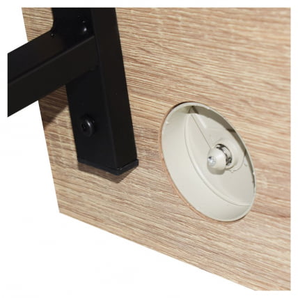 Стол на металлокаркасе БРАБИКС ЛОФТ CД-006 Дуб натуральный / BRABIX LOFT CD-006_7