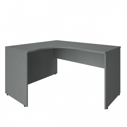 Стол криволинейный левый Рива А.СА-3 Л Серый / Riva_0