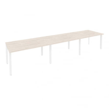 Стол переговорный (3 столешницы) ОНИКС О.МП-ПРГ-3.3 Денвер Светлый/Белый / ONIX O.MP-PRG-3.3_0