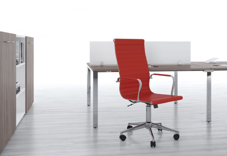 Кресло для руководителя CХАИРМАН 755 экокожа Коричневый / CHAIRMAN_6