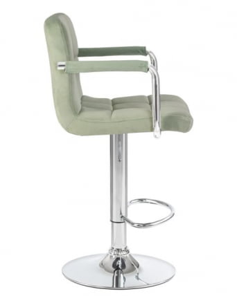 Стул барный ДОБРИН КРУГЕР АРМ (мятный велюр (МДЖ9-87)) 2 шт / DOBRIN KRUGER ARM (MJ9-87))_3