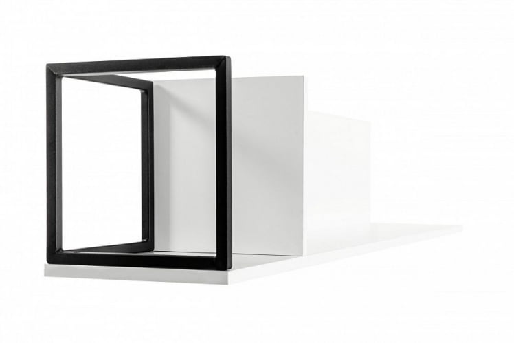 Полка навесная Ситй большая белый / City_1