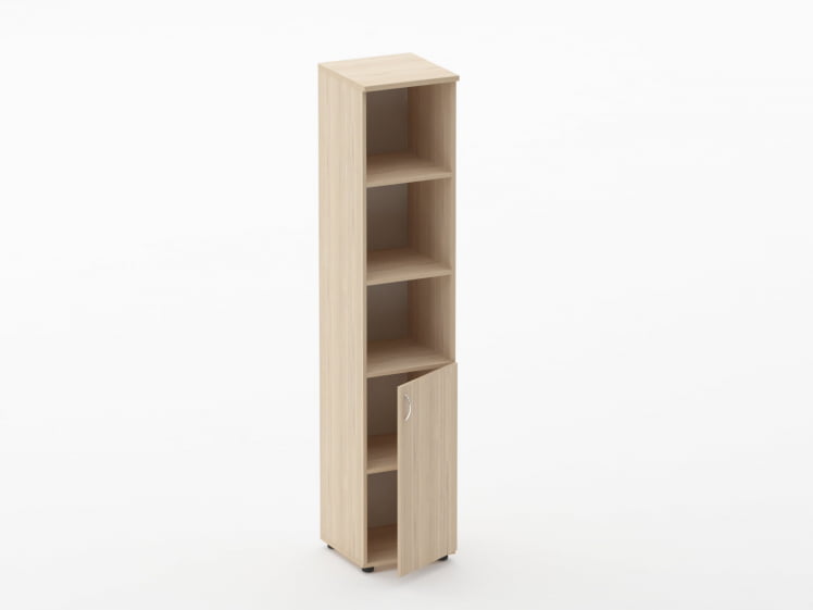 Шкаф высокий полуоткрытый Твин 16.16.14Пр Туя / Twin_1