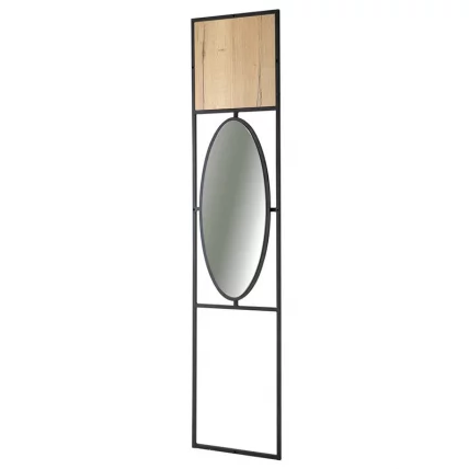 Панель для прихожей с зеркалом Лофт Дуб Натур / Loft_1