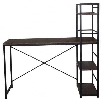 Стол на металлокаркасе БРАБИКС ЛОФТ CД-005 Мореный дуб / BRABIX LOFT CD-005_1