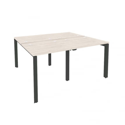 Рабочая станция на П-образном м/к ОНИКС О.МП-Д.РС-4.0.7 Денвер Светлый/Антрацит / ONIX O.MP-D.RS-4.0.7_0