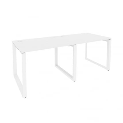 Рабочая станция на О-образном м/к ОНИКС О.МО-РС-2.1.8 Белый Бриллиант / ONIX O.MO-RS-2.1.8_0