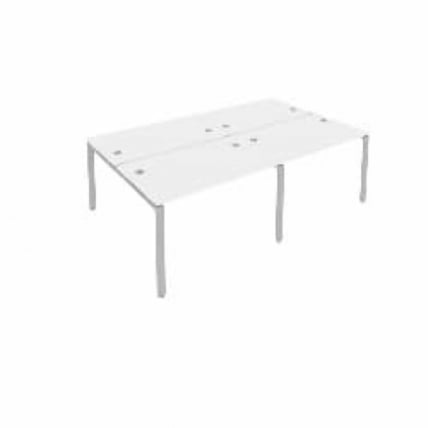 Рабочая станция на 4 раб.места Метал Сйстем Б.СМ-4.2 Белый/Серый / Metal System_0