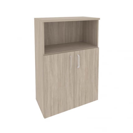 Шкаф средний широкий (2 низких фасада ЛДСП) ОНИКС О.СТ-2.1 Дуб Аттик / ONIX O.ST-2.1_0