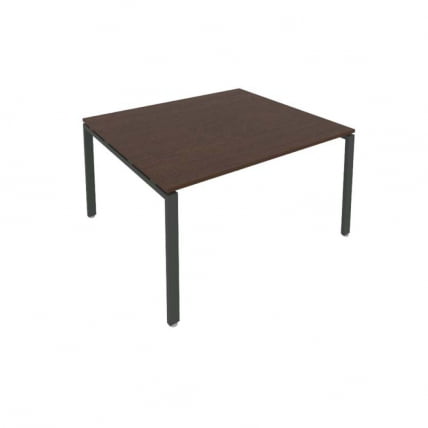 Переговорный стол (1 столешница) Метал Сйстем Б.ПРГ-1.3 Венге/Антрацит / Metal System_0