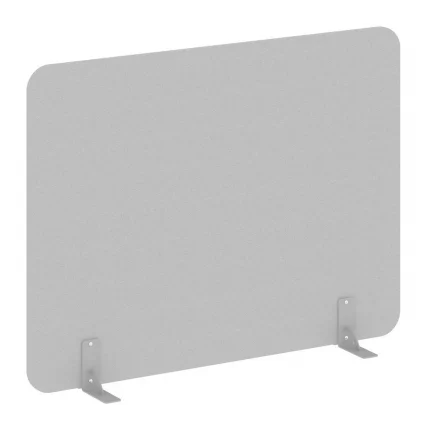 Перегородки на металлических опорах на фетровых подпятниках Р-лине ДП.Ф-160-120 Серый / R-line DP.F-160-120_0